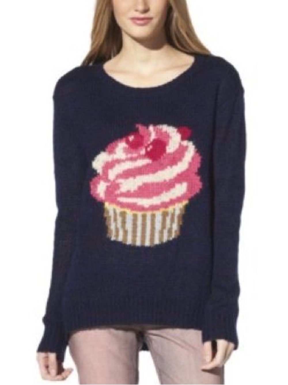 Cupcake Navy Sweater